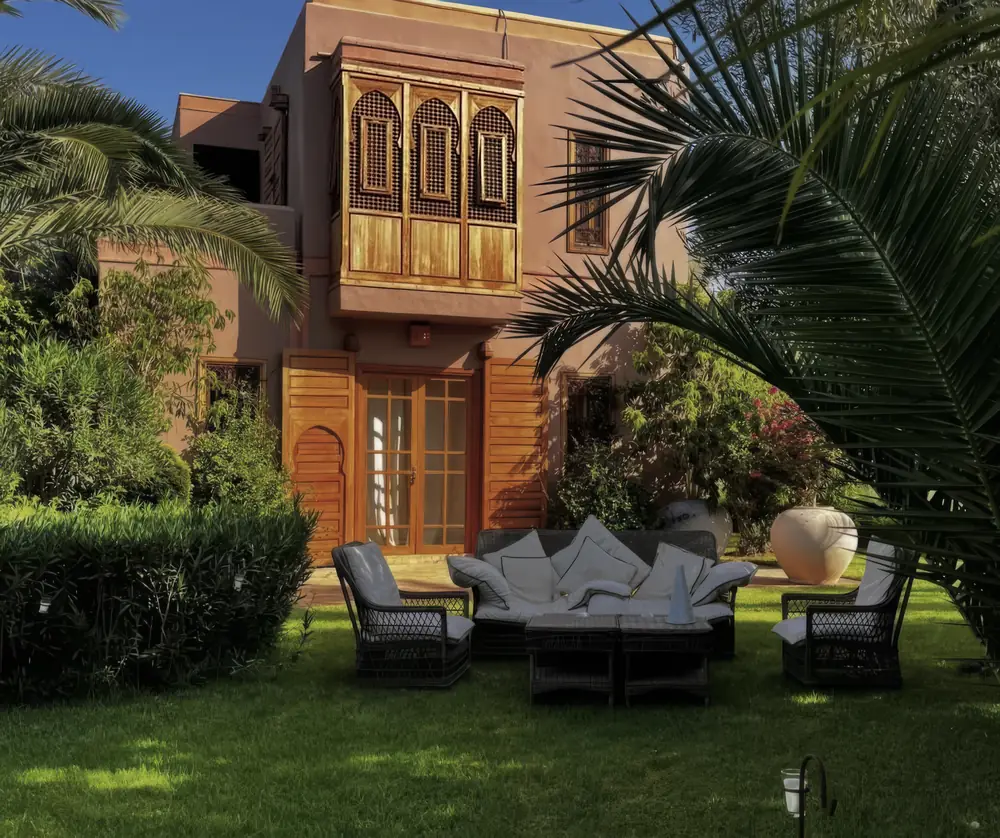 La maison, côté jardin